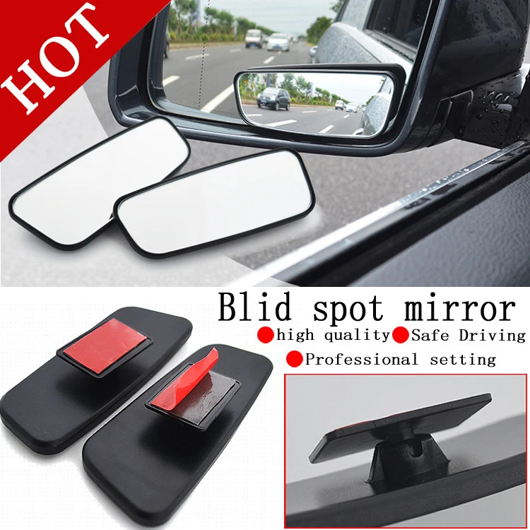 

high quality 2PCS/lot New Blind Spot Mirror Set For All Universal Vehicles Car truck Accessories Decoration Free Shipping