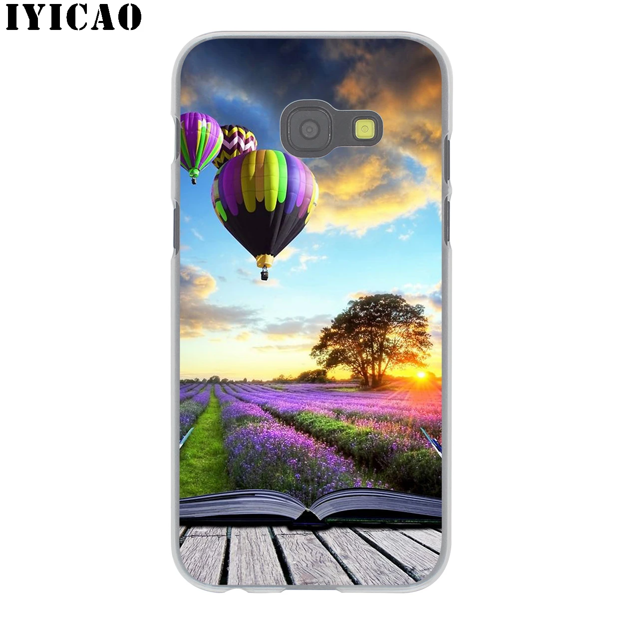 IYICAO balloon sky Hard Case for Samsung Galaxy J6 J5 J1 J2 J3 J7 2017 2016 2015 Prime US EU Version | Мобильные телефоны и