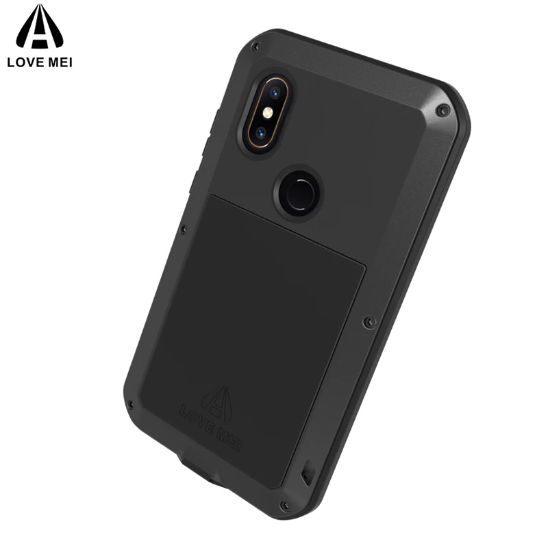 Love Mei Metal Case For Xiaomi Mi Mix 2S 2 Full Body Shockproof Phone Cover Rugged Armor Anti-Fall | Мобильные телефоны и