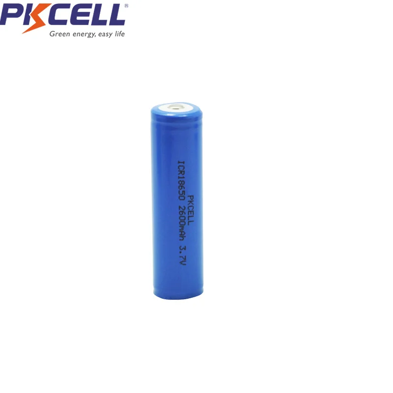 100 x ICR18650 3,7 V Liion аккумуляторная батарея li-ion 3,7 v батареи 2600mah 18650 batteria верхняя часть кнопки для фар vape ecig