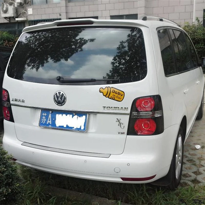 Для VW Touran, спойлер, высокое качество, абс материал, заднее крыло, грунтовка, цвет, задний спойлер для Volkswagen Touran, маленький спойлер 2004