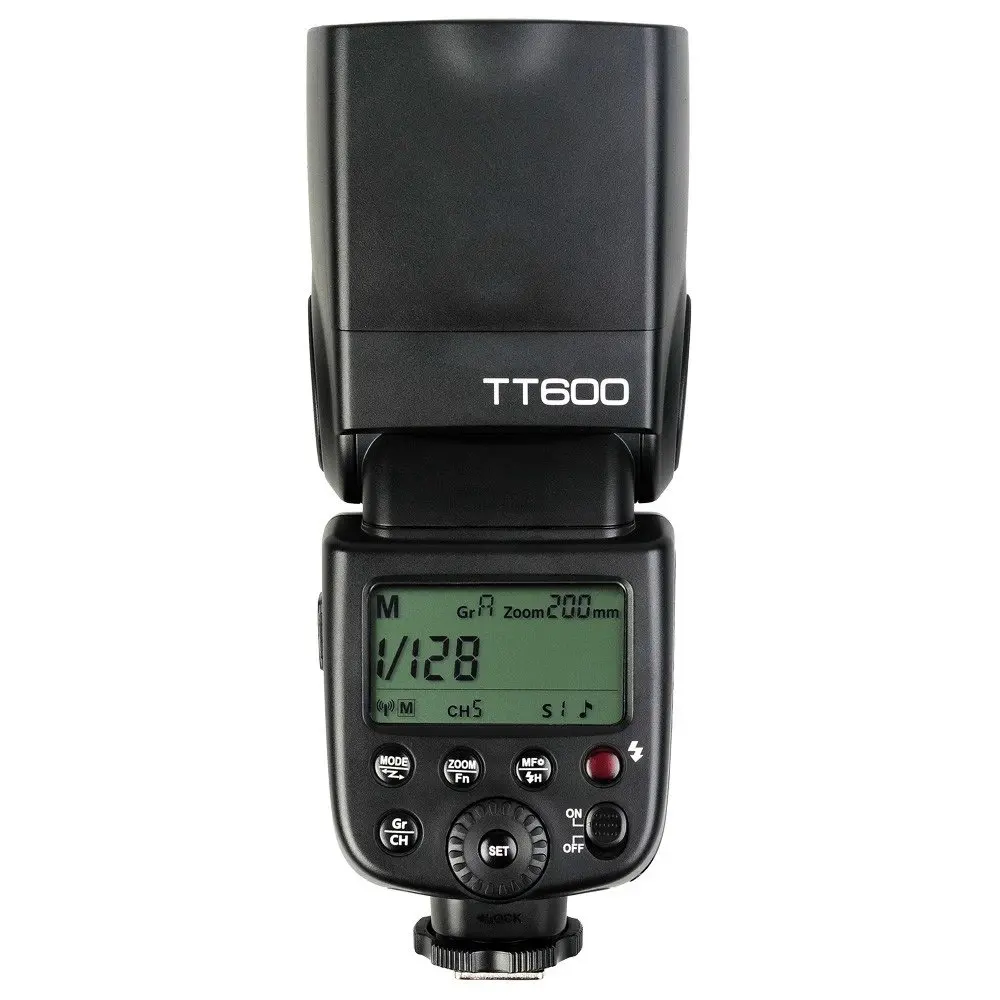 Беспроводная вспышка Godox TT600 2 4G + X1T-N передатчик беспроводной триггер для Nikon D800 d700