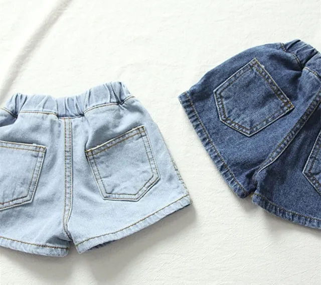 Лето 2019 шорты для маленьких девочек модные корейские повседневные брюки с