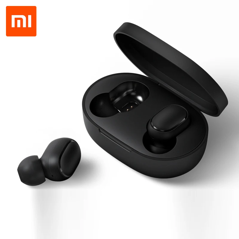 Оригинальные Xiaomi Redmi Airdots Bluetooth 5 0 наушники настоящие стерео беспроводные с умным