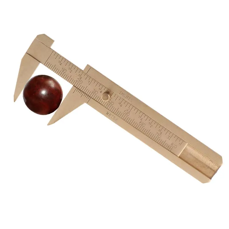 Мини латунный скользящий Калибр вернира бисера Ювелирных изделий