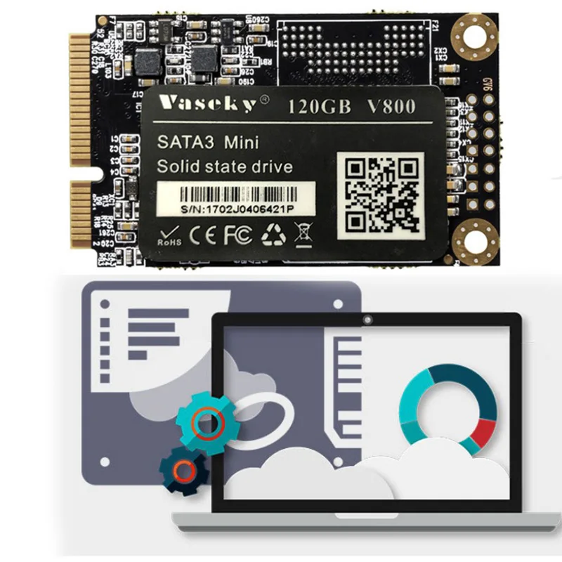 Vaseky Msata SSD 120 ГБ 240 1 8 дюйма Внутренний твердотельный накопитель ноутбук компьютер