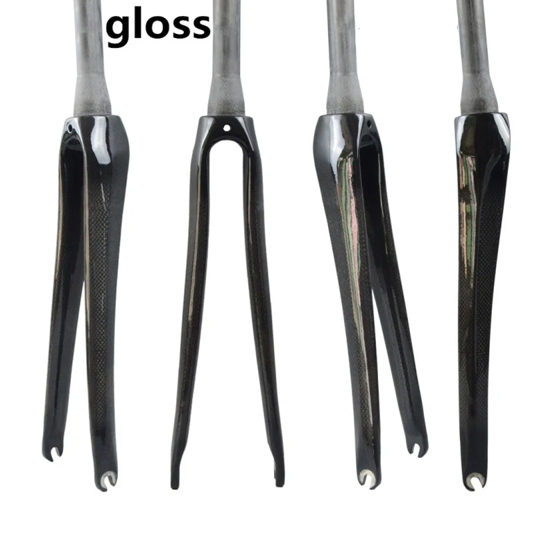 Новый стиль руль полностью из углеродного волокна шоссейный велосипед вилка