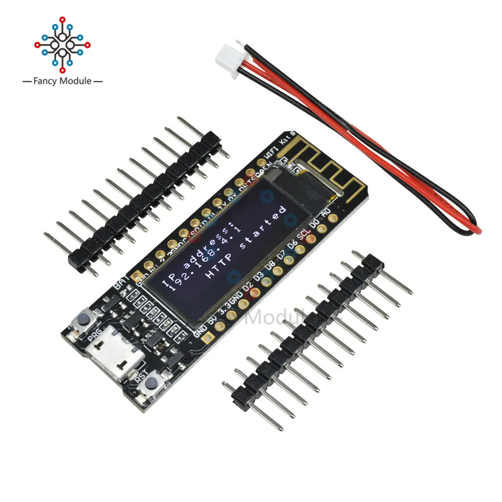 Модуль вспышки ESP8266 с Wi-Fi 0 91 дюйма OLED CP2014 32 Мб PCB NodeMcu для Arduino IOT макетная плата |