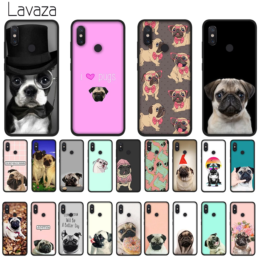Мягкий чехол Lavaza Animal Cute Pug Dog Для Huawei Y7 Prime Y9 Y6 2018 Nova 3 3i для Honor 7A 8X 8C 8 9 10 Lite