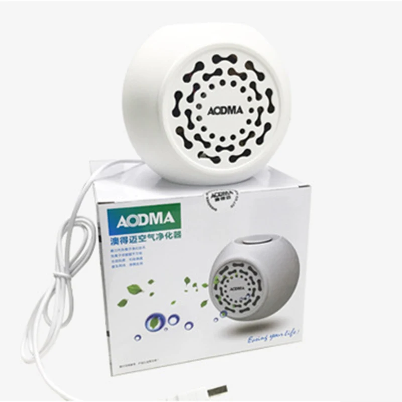 USB портативный Воздухоочиститель ионизатор воздуха мини очиститель 10 миллионов
