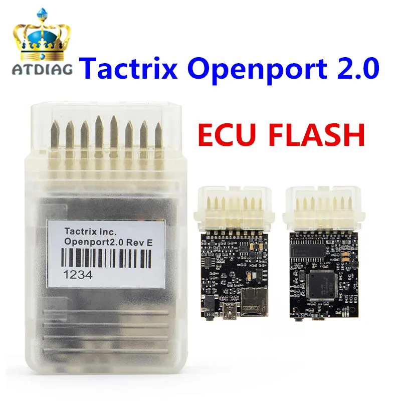 Tactrix OpenPort 2,0+ ECUFLASH Авто ECU чип тюнинговый инструмент PRO для T-o-yota для Land-rover для Jag/uar