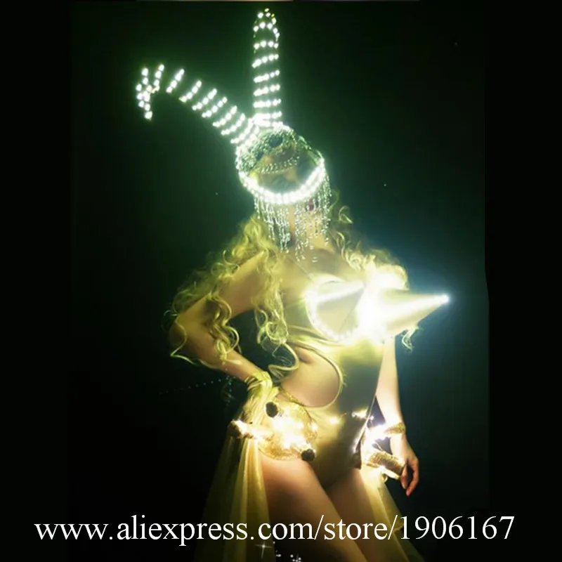 Белое светодиодсветильник щение сексуальное женское платье для вечерние