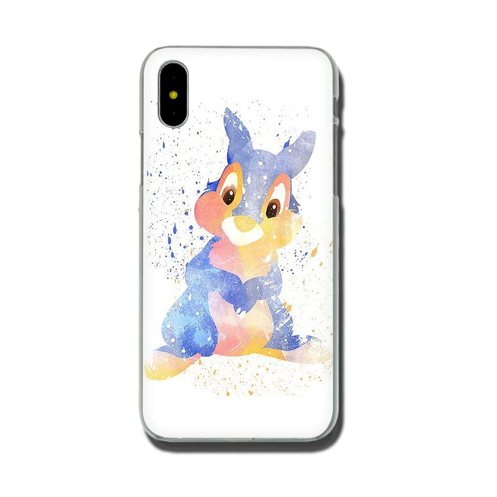 H7 Жесткий чехол Bambi Thumper для iphone 5 5s 6 6s 7 8 plus X XR XS MAX 11 pro Max - Цвет: H7