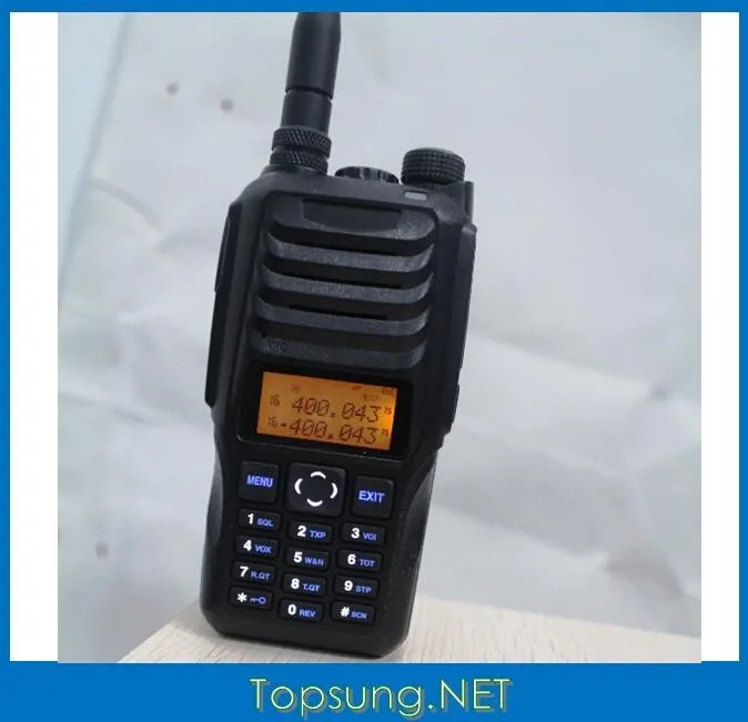 Мощная портативная рация 10 Вт VHF UHF Двухдиапазонная км FM-радио 87-108 МГц