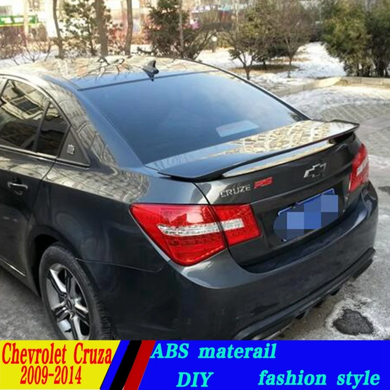 Используется для chevrolet спойлер cruze 2009-2014 Высокое качество ABS Материал заднее крыло
