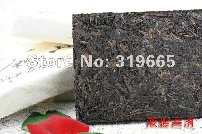 Wholesale 2004 bu lang mountain puer ripe brick 250g+Secret Gift+free shipping |