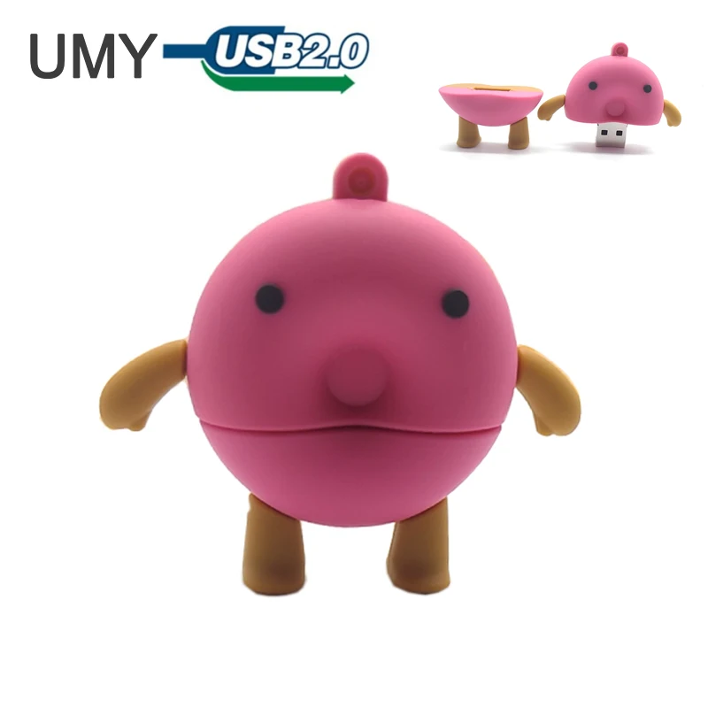 Флешка с мультяшным рисунком пончик usb флеш-накопитель 4 ГБ 8 16 32 64 Гб карта памяти