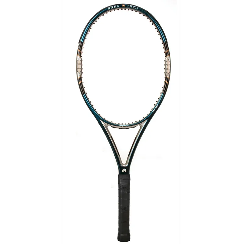 Теннисные ракетки с микро карбоновой большой головкой Tenis Raquete, Профессиональная теннисная ракетка, оригинальная ракетка для тенниса с веревкой - Цвет: NANO X97