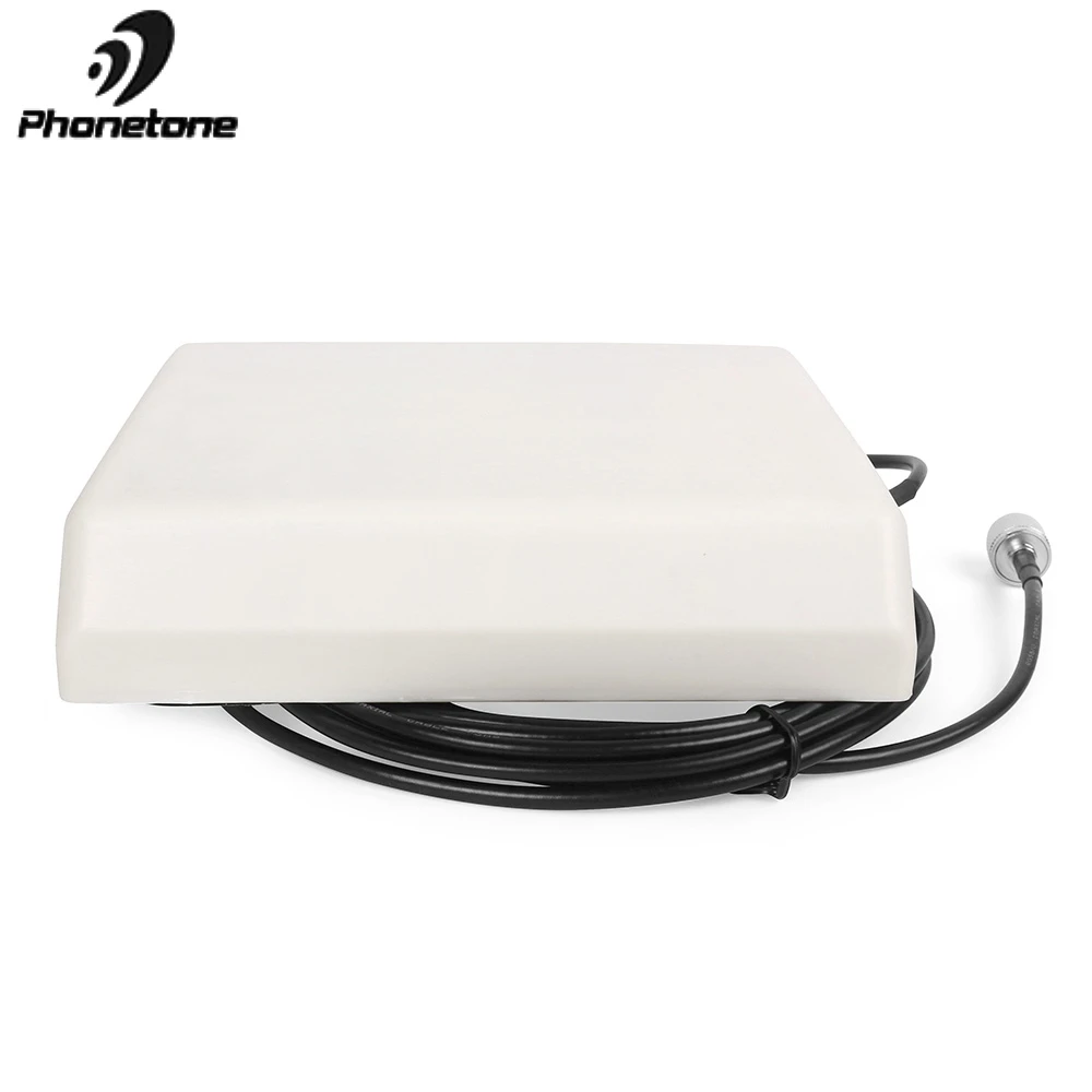 800-2500MHz 9dBi indoor Directional Panel Antenna GSM Lte Antenna with 5m cable N male connector for cell phone signal booster