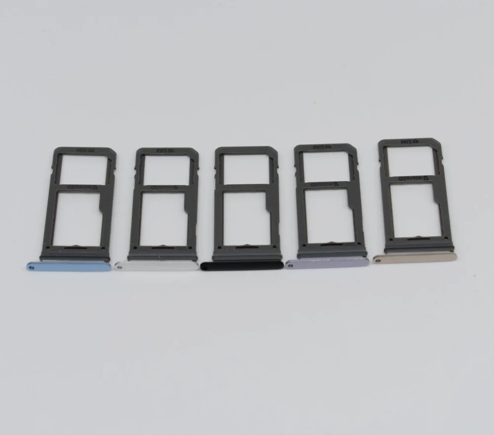 Оригинальный Новый слот для SIM-карты Samsung Galaxy S8 G950 G950F plus G955 SD-карты держатель