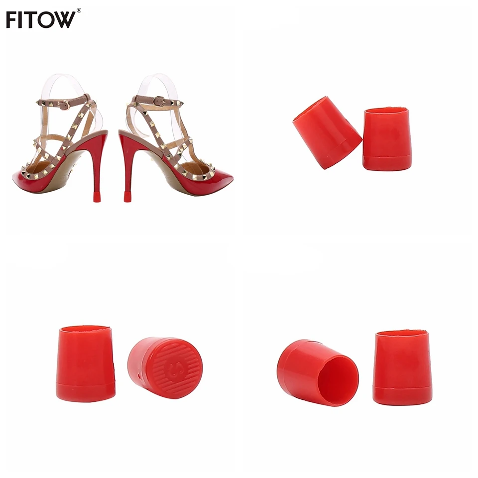 200 Pairs /Lot Heel Protectors High Heeler Stiletto Shoe Covers Cap Heel Stoppers Antislip Heel Replacement Bridal Wedding Party