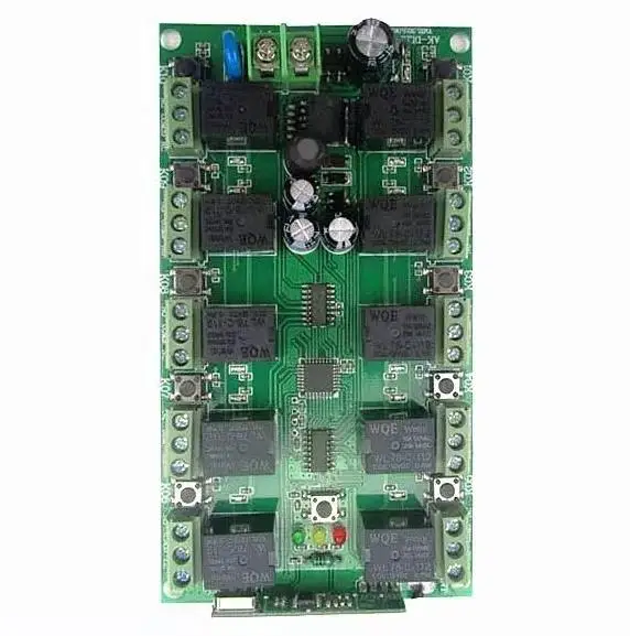 Индивидуальный код обучения DC12V 10A 10CH 10 каналов Беспроводной переключатель