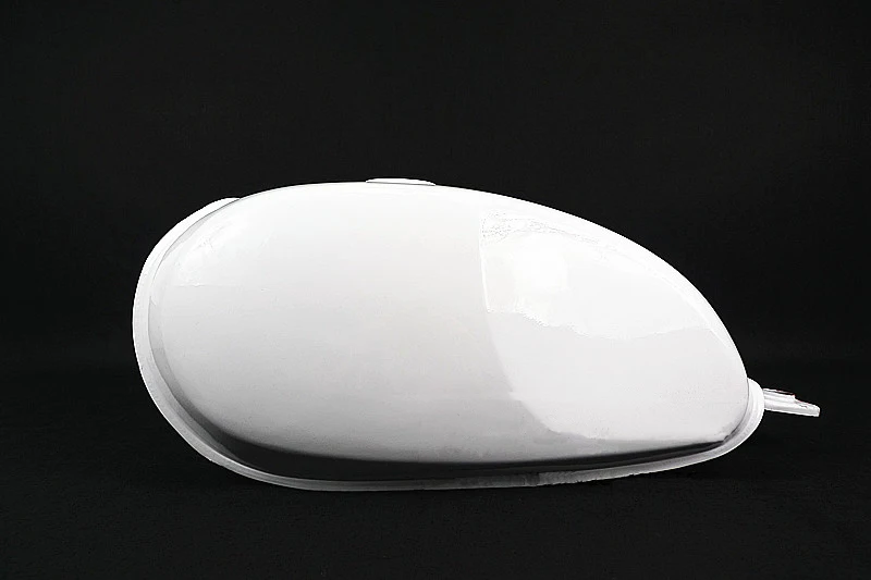 Мотоциклетные топливные баки Cafe Racer в стиле ретро винтажный белый масляный бак