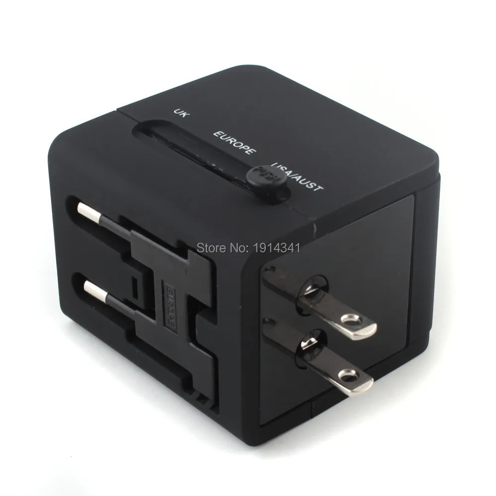 SZAICHGSI 2 USB порта всемирно известный адаптер для путешествий AC К настенное зарядное