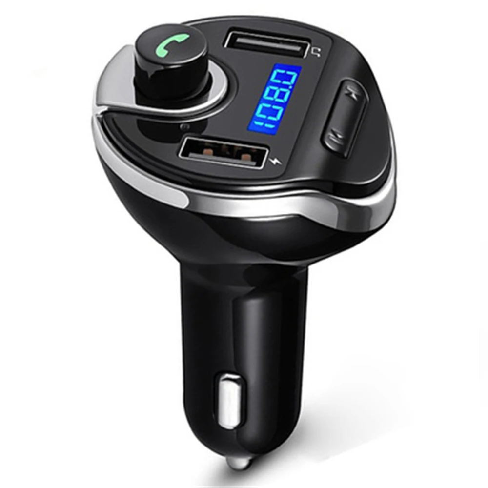 Двойной USB зарядное устройство Bluetooth беспроводной Автомобильный mp3 плеер Hands Free Комплект FM модулятор TF карта музыкальный аудио приемник передатчик