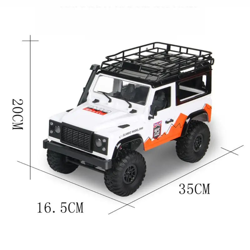 Премиум пластиковый руль MN 99 2,4G 1/12 4WD RTR гусеничный Радиоуправляемый автомобиль Игрушечная модель игрушки для детей