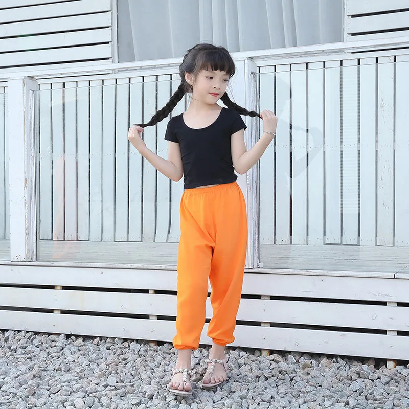 Новинка 2019 года летние детские повседневные штаны из бамбукового хлопка Детские