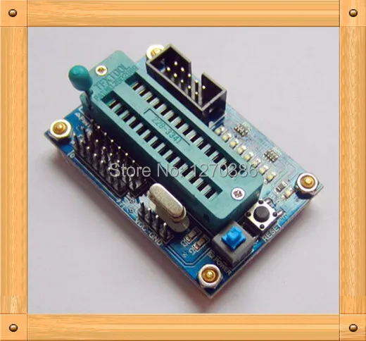Free Shipping!!! 5pcs Atmega8 System Board / AVR system board ISP interfaces +8 light water send four sets of studs | Электроника