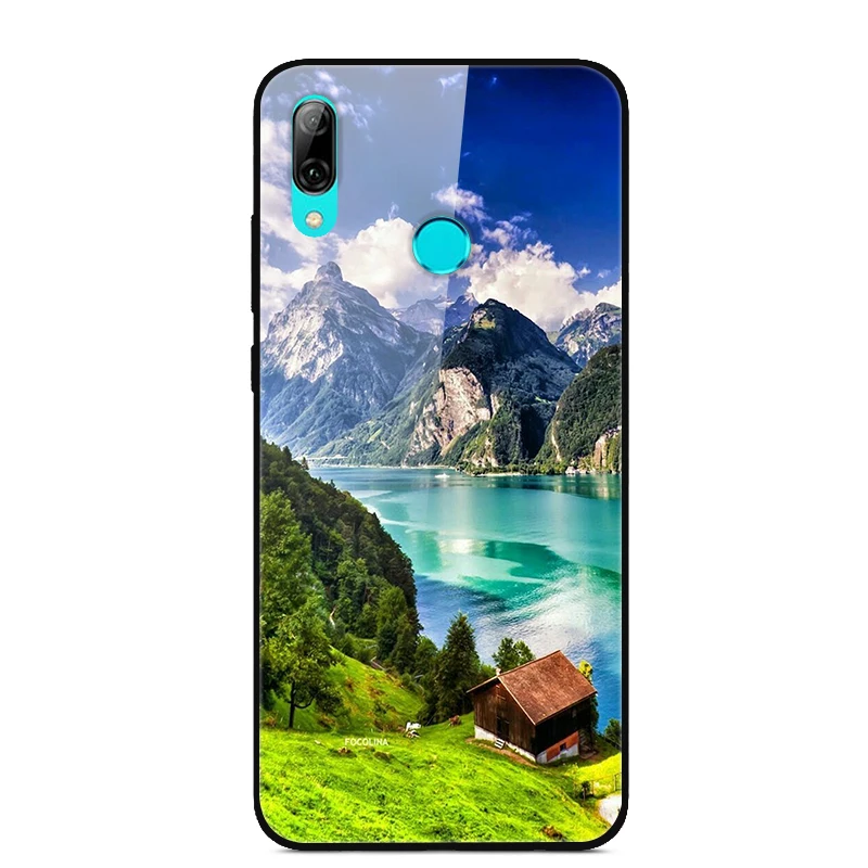 Для huawei P Smart Z чехол из закаленного стекла жесткий чехол для телефона для huawei Y9 Prime чехол s PSmart Z PSmartZ чехол задняя крышка 6,59''