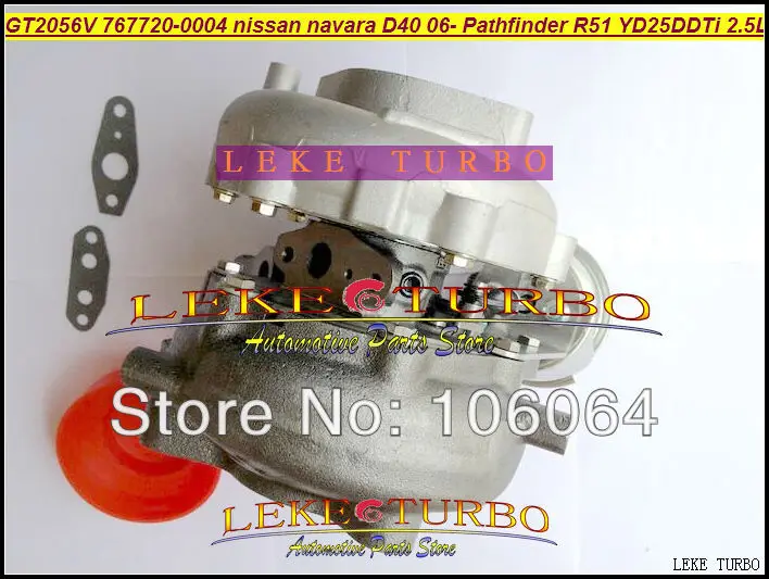 Ремонтный комплект Turbo для NISSAN Navara D40 GT2056V 767720 5004S 769708 0004 Pathfinder R51 YD25 YD25DDTi 2.5L|kit kits|kit