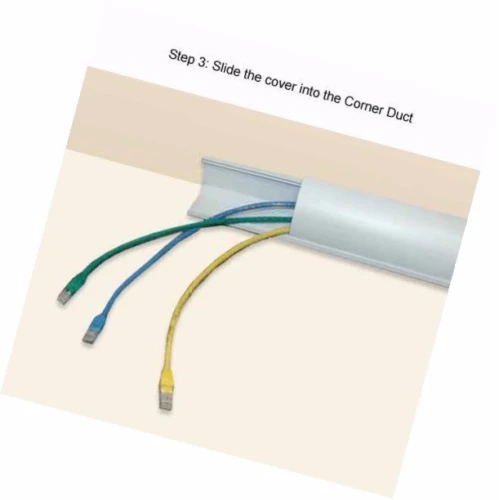 Средний Угловой канальный кабель для поверхности Кабеля Raceway (серия 1150)-5 футов |