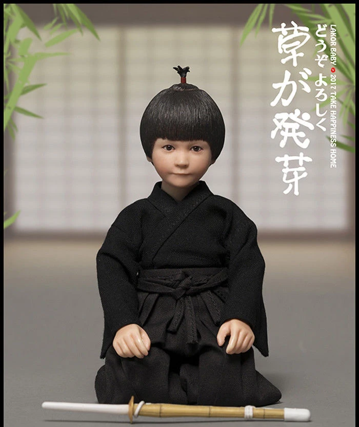 Для коллекции 1/6 детская игрушка экшн фигурка 15 см Lakor Baby Kendo японский Полный