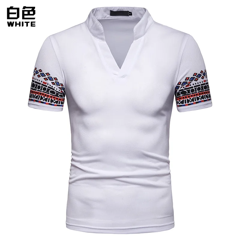 2019 Новое поступление лето и весна Африканский для мужчин плюс размеры рубашки