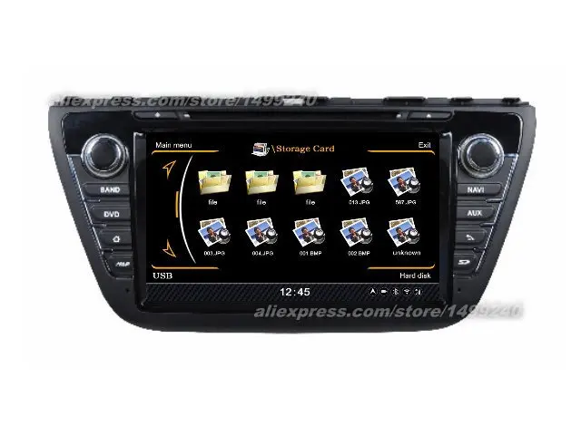 Для Suzuki S Cross 2013 ~ 2015 телефон с радио ТВ DVD BT iPod 3G Wi Fi HD экран мультимедийная