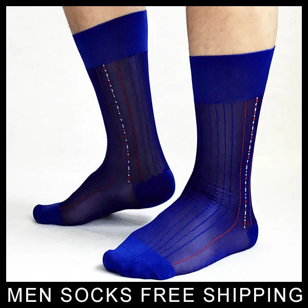 Классические мужские нейлоновые шелковые носки TNT деловые пикантные высокого