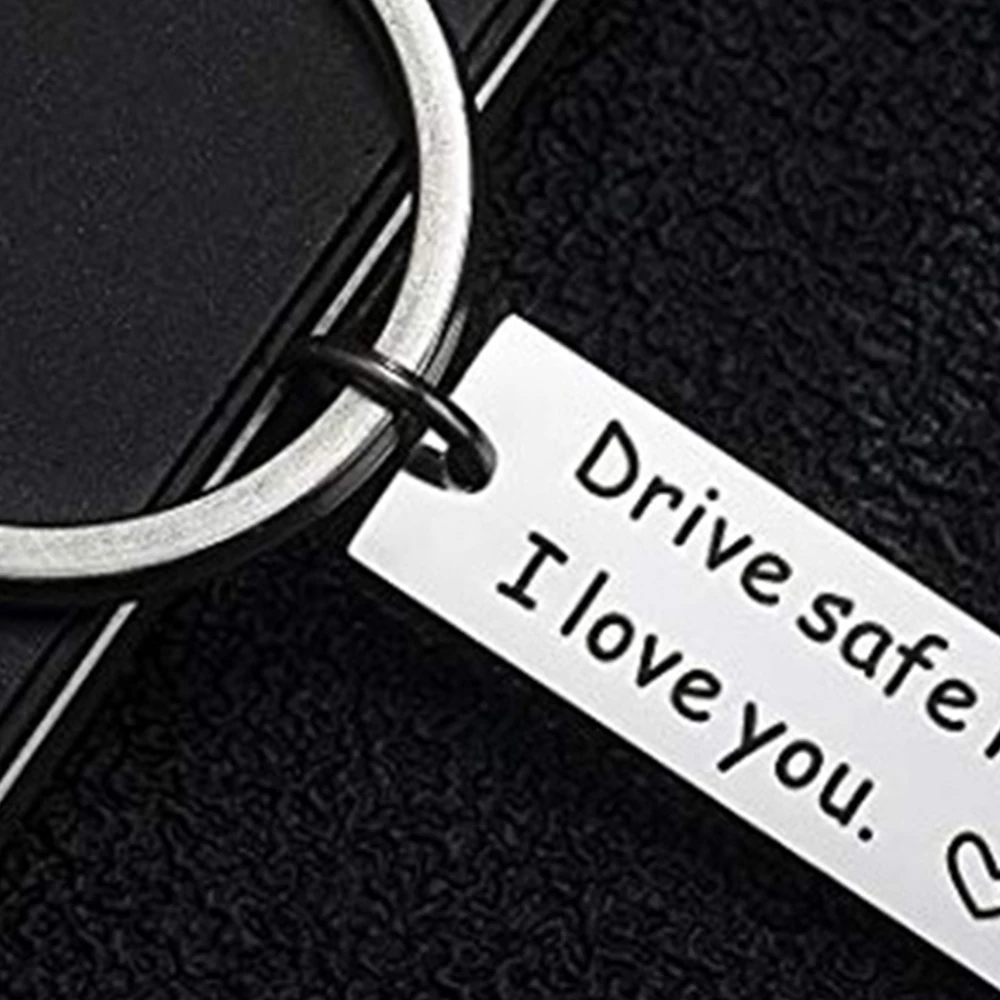 Нержавеющая сталь привод безопасный красивый &quotЯ люблю тебя&quot брелок пара