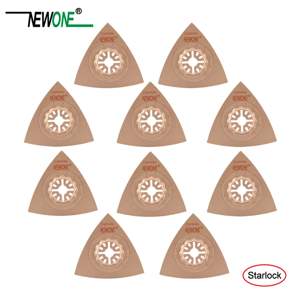 

NEWONE starlock triangular Carbide rasp, Saw Blades for Starlock System Oscillating Multi-Tools Electric Trimmer cutting wood