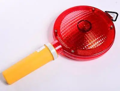 1/pk светодиодный фонарь для дорожного конуса мигающий Предупреждение