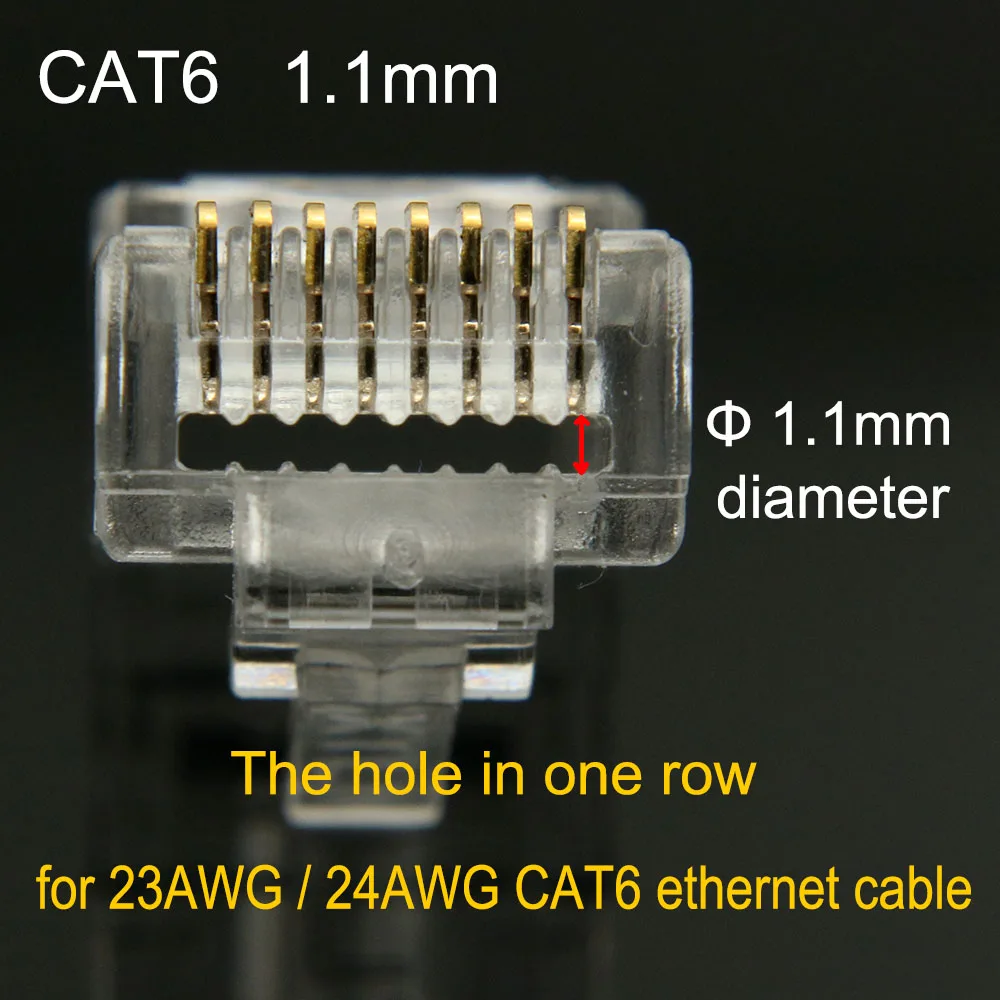 CAT6 Xintylink EZ rj45 разъем cat6 ethernet кабель для подключения к сети cat5 cat5e rj 45 cat 6 сетевой 8p8c неэкранированный перфорация utp 50/100 шт - Цвет: CAT6