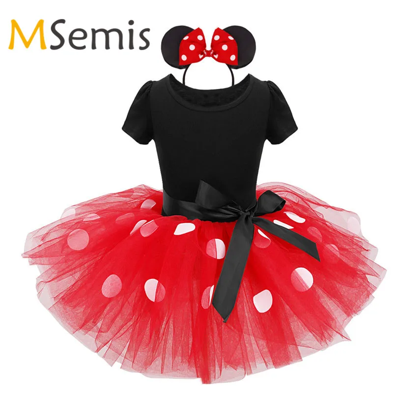 Балетное платье для девочек в горошек гимнастическое трико балетное