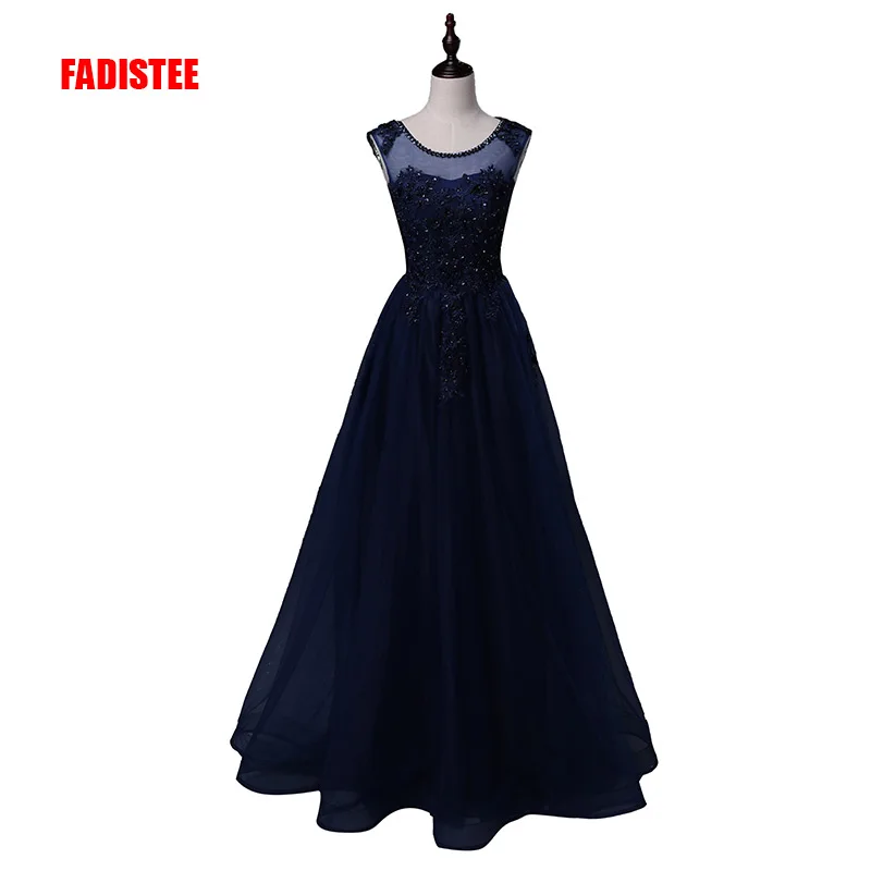 Женское платье с бусинами FADISTEE длинное вечернее женское А силуэта аппликацией в