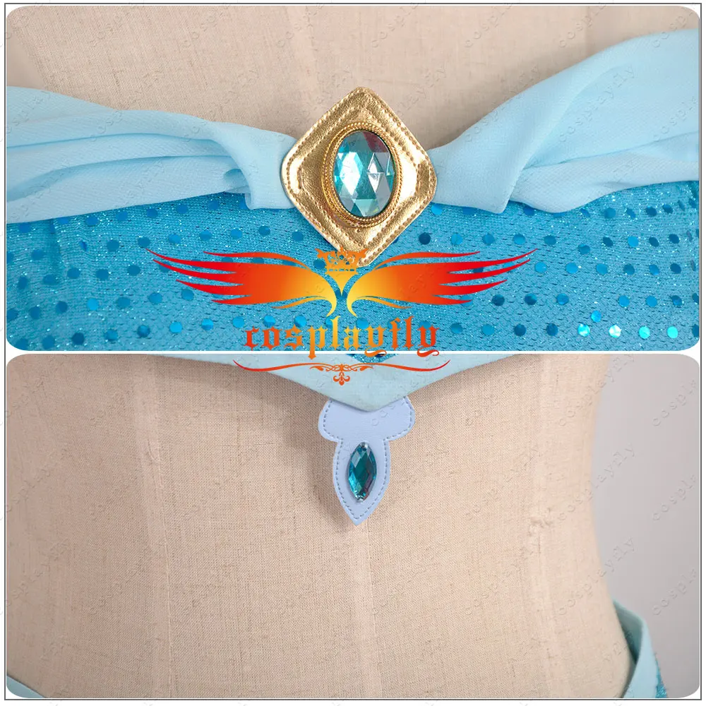 Аниме фильм Аладдин лампа из тысячи и одной ночи Принцесса Жасмин ткань Косплей