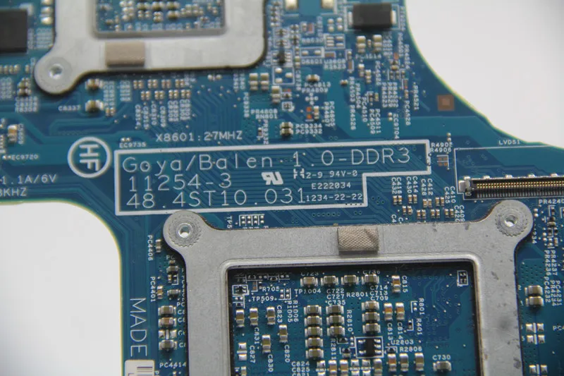682170 501 Материнская плата для ноутбука HP DV6 7000 материнская 11254 3 48 4st10. 031 со