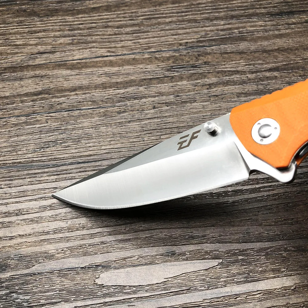 ZZSQ EF35 EDC инструмент карманный тактический складной нож D2 лезвие шарикоподшипник+ G10 Ручка Открытый Охота Кемпинг фрукты нож