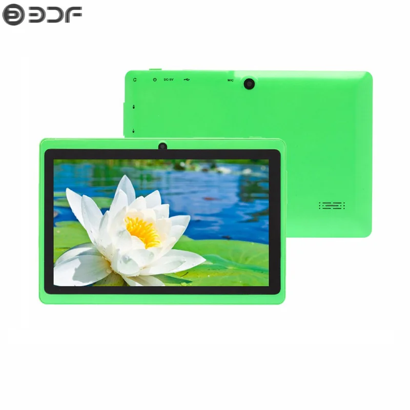 Недорогой планшет BDF 7 дюймов Android 4 планшетный ПК 1024*600 ЖК дисплей двойная камера 512