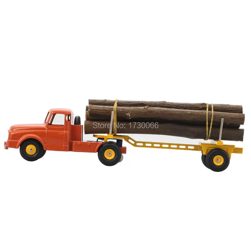 DINKY TOYS 36A миниатюрный 1:43 ATLAS TRACTEUR WILLEME AVEC SEMI REMORQUE FARDIER сплав литье под давлением